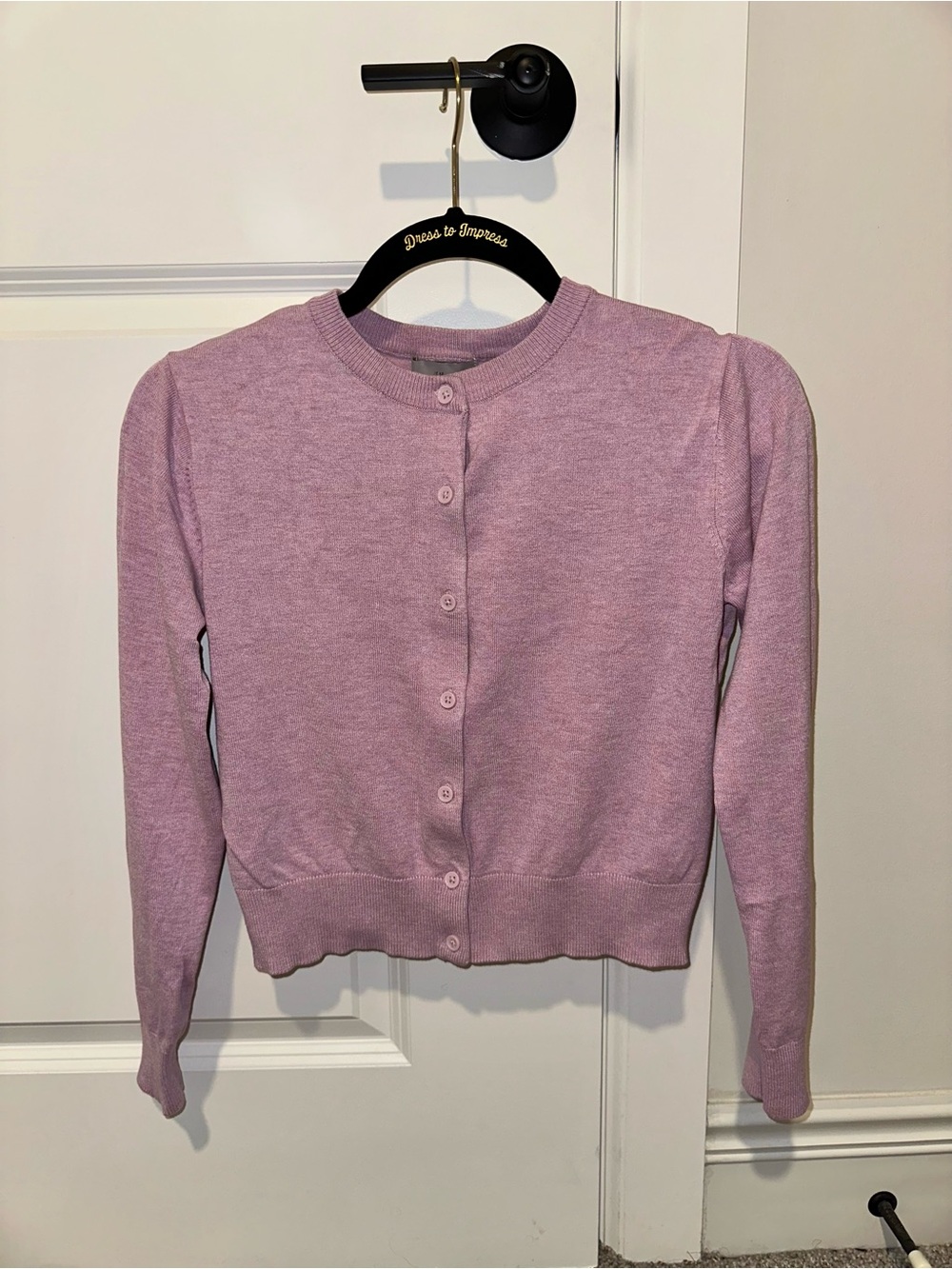 H&M Cropped Knit Cardigan